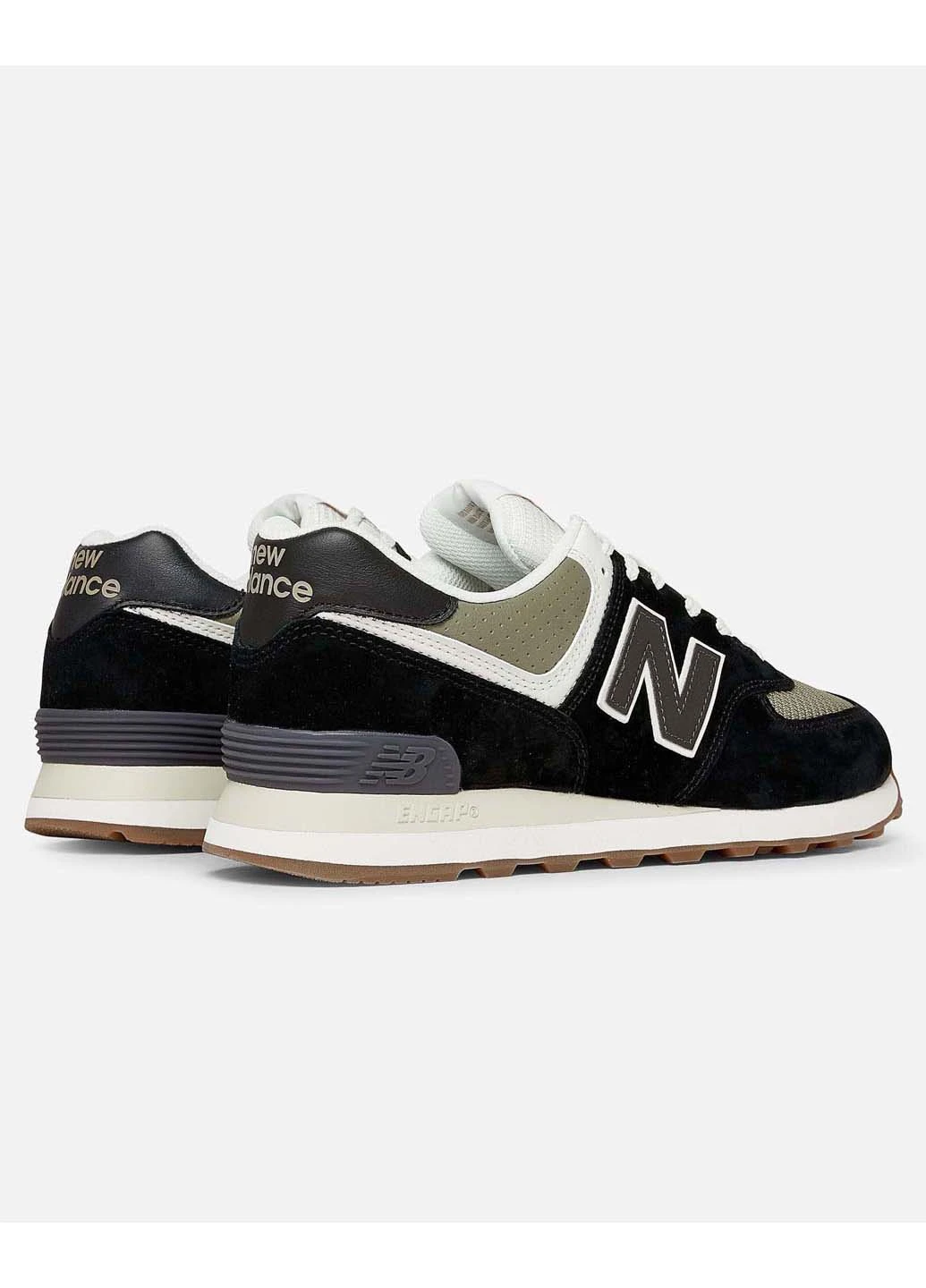 Коричневі чоловічі кросівки 574 ml574do демісезон New Balance