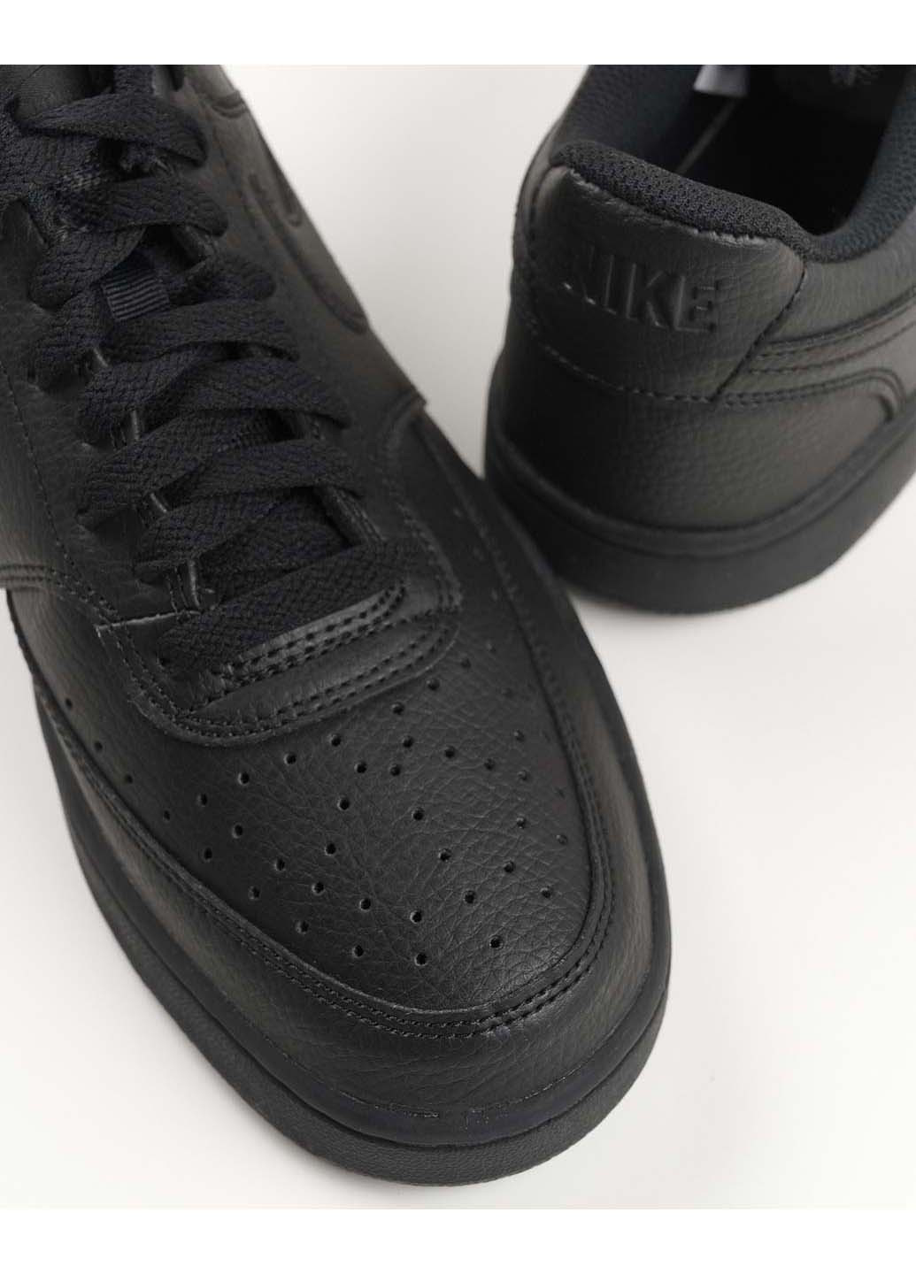 Черные демисезонные мужские кроссовки court vision low next nature dh2987-002 Nike