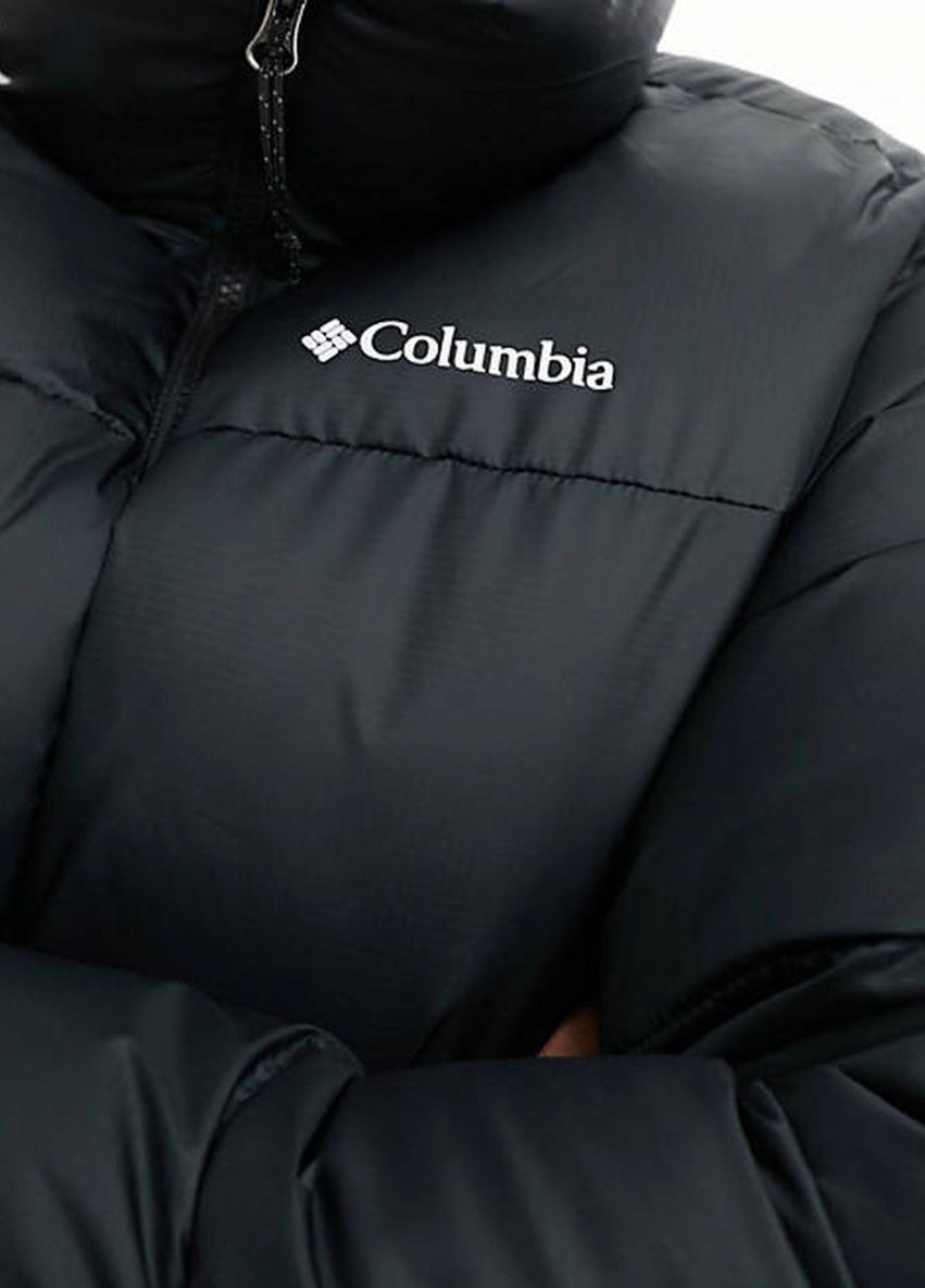 Черная демисезонная куртка Columbia зимова 118875363 BLACK
