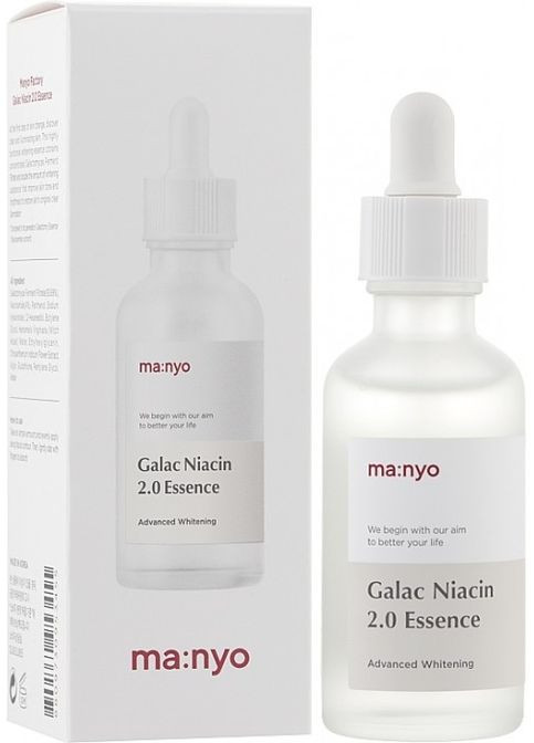 Эссенция для лица усилена с галактомиссисом и ниацинамидом Galac Niacin 2.0 Essence 30ml Manyo Factory (276190564)