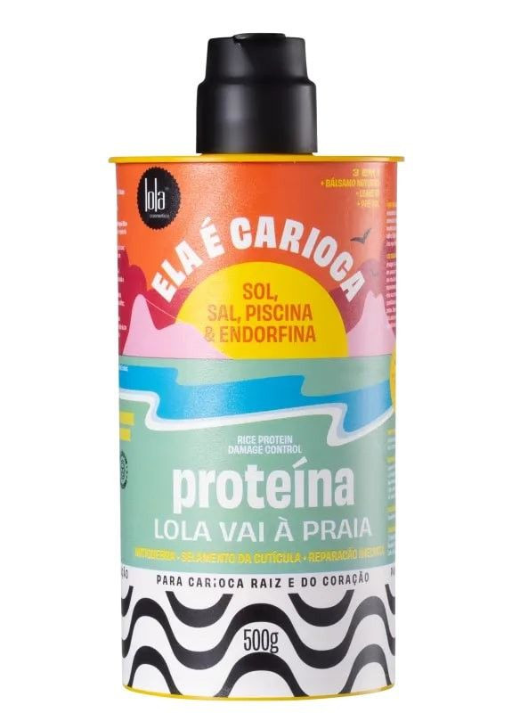 Крем-протеин для волос ELA É CARIOCA, 500 г Lola (276255439)
