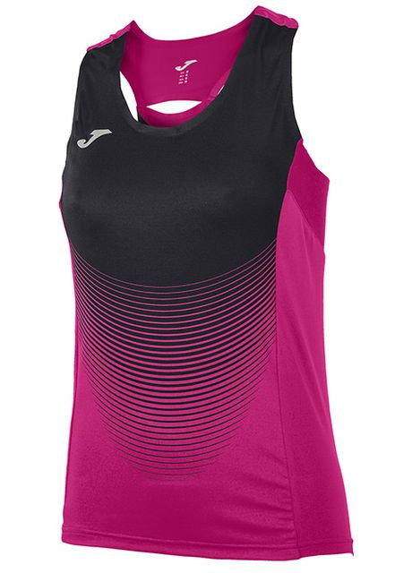 Майка ELITE VI женская розовая с черным 900697.501 Joma — 276253736