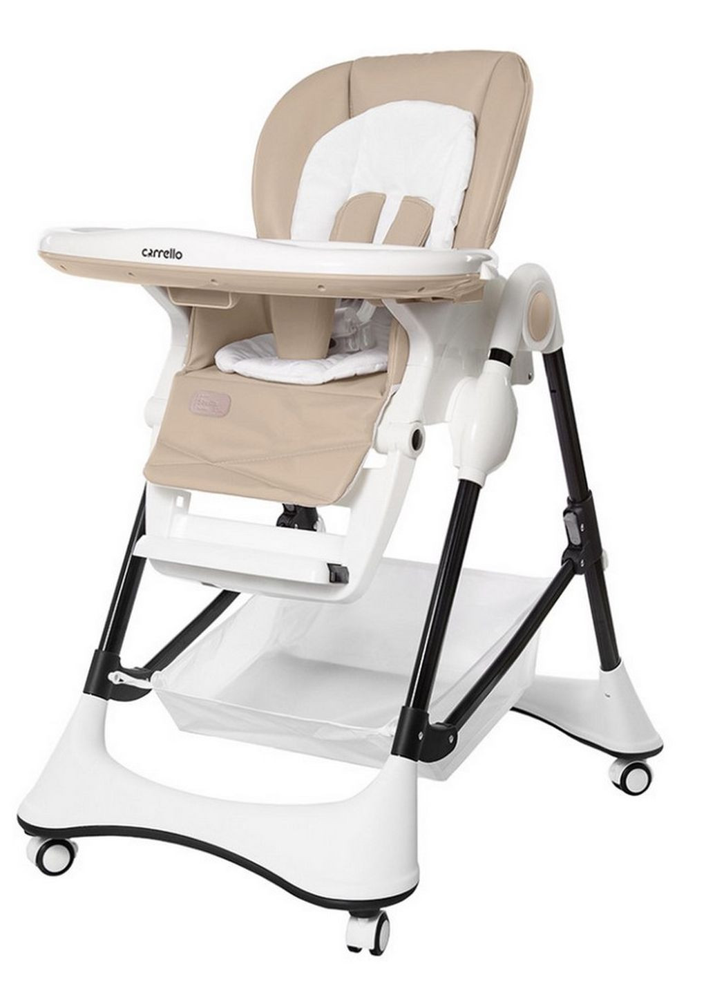 Детский стульчик для кормления Stella CRL-9503 Light Beige CARRELLO (276255084)