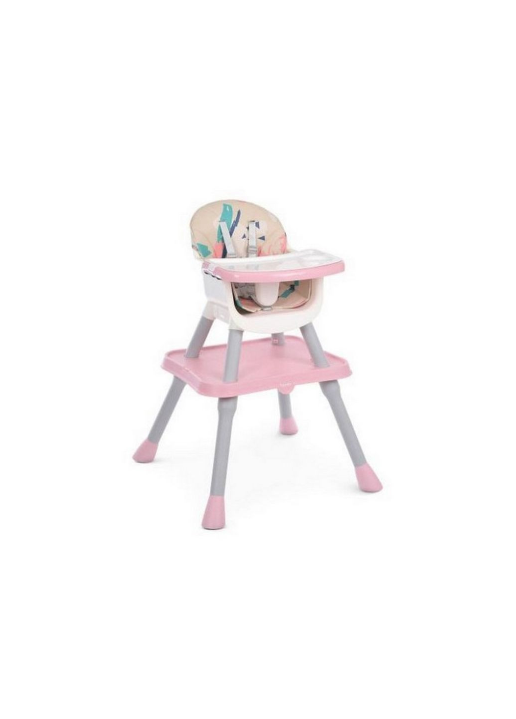 Стільчик для годування M 5672-8, трансф, 3в1 (столик, Стільчик для годування, лего) рожевий Bambi (276255110)