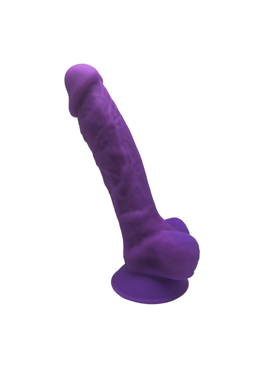 Фалоімітатор Johnny Purple (MODEL 1 size 7in), двошаровий, силікон+Silexpan, діаметр 3,8 см Silexd (276325688)