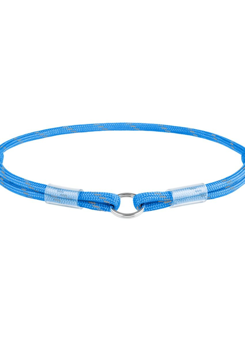 Шнурок для адресника из паракорда Smart ID, светоотражающий, S, диаметр 4 мм, длина 25-45 см синий WAUDOG (276387546)