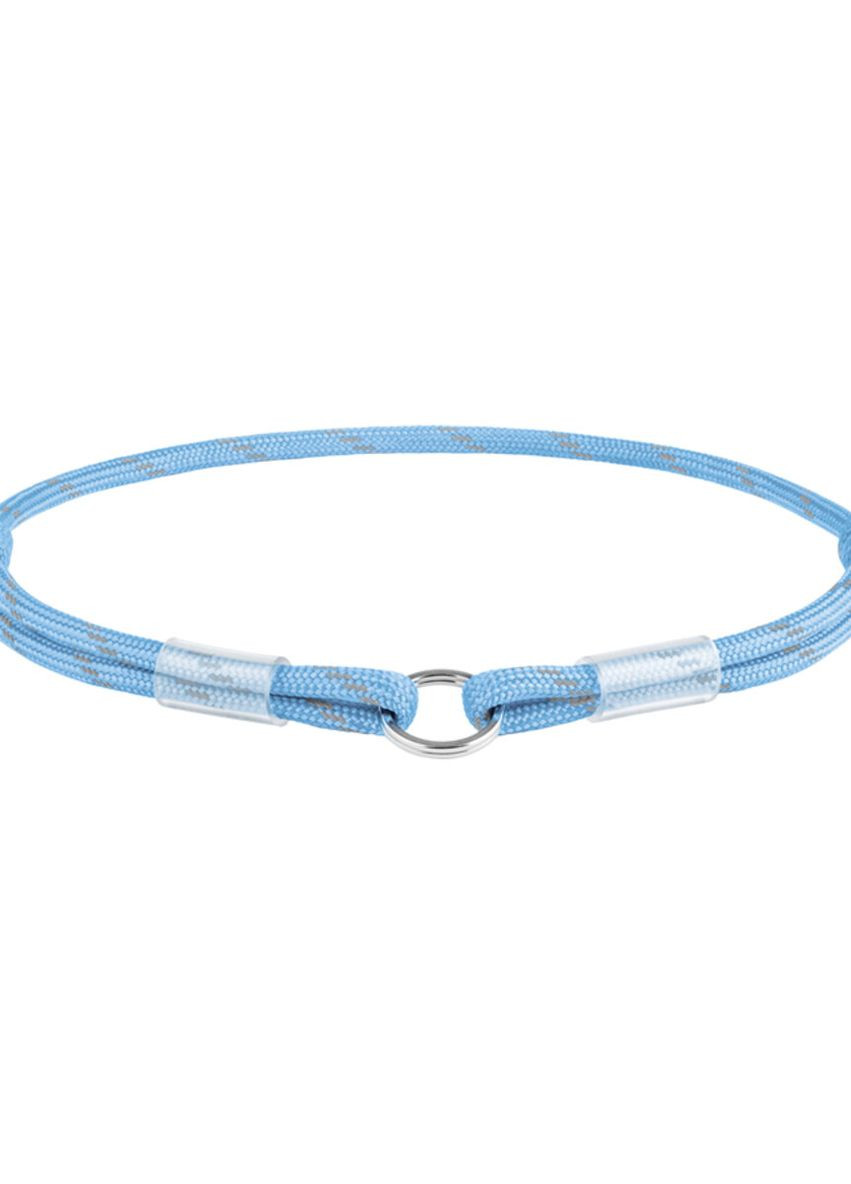 Шнурок для Адресника из паракорда Smart ID, светоотражающий, S, диаметр 4 мм, длина 25-45 см голубой WAUDOG (276387260)