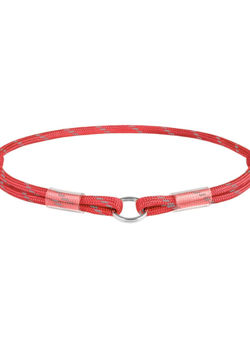 Шнурок для адресника из паракорда Smart ID, светоотражающий, S, диаметр 4 мм, длина 25-45 см красный WAUDOG (276387209)