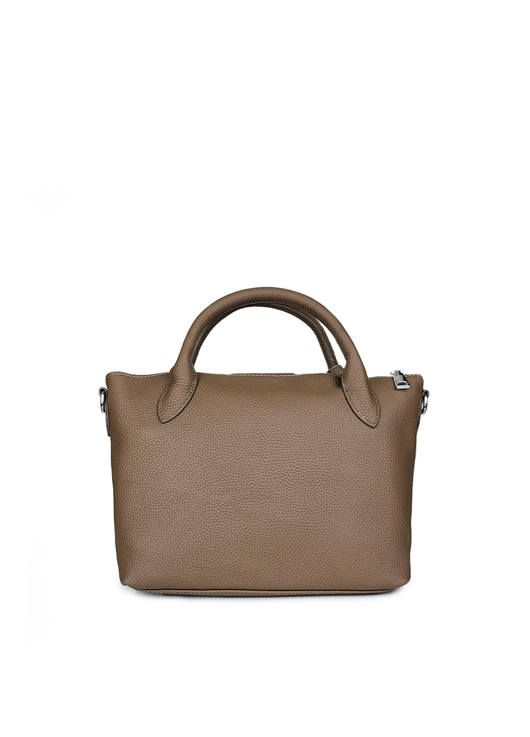 Шкіряна жіноча сумка середня коричнева,,7715 кор Fashion (276390288)