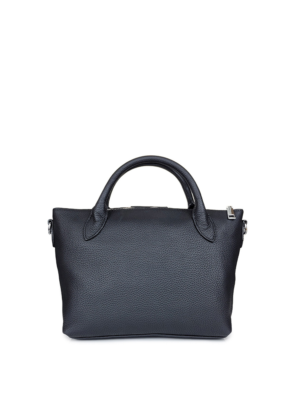 Шкіряна чорна жіноча сумка середня,,7716 чорн Fashion (276390289)