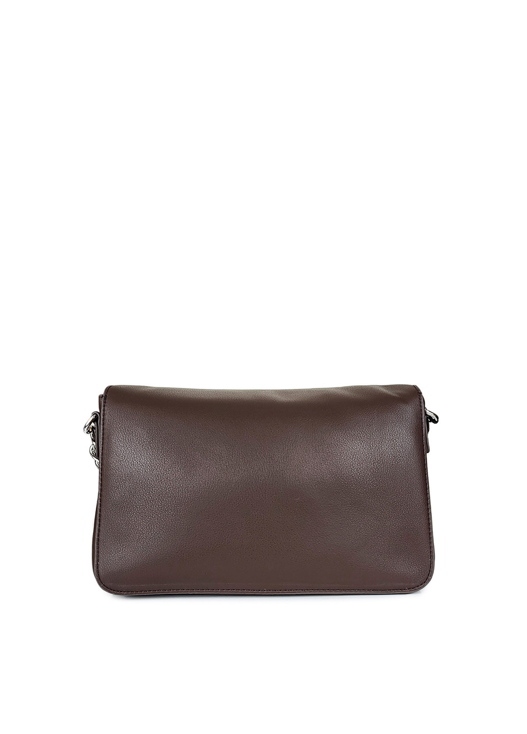 Шкіряна сумочка з ланцюжком шоколадна,,BD56027 шок Fashion (276390284)