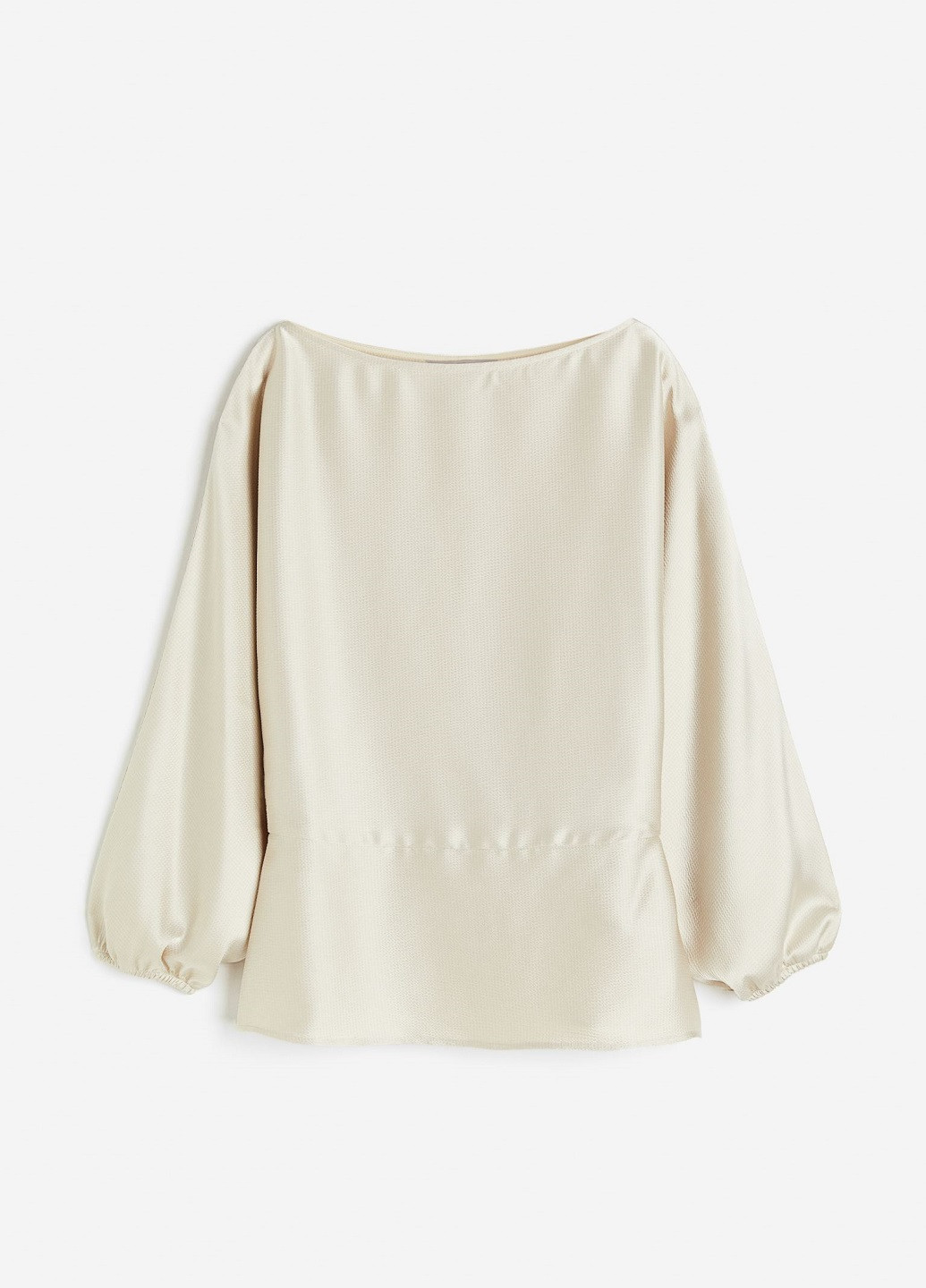Світло-бежева демісезонна блузка H&M