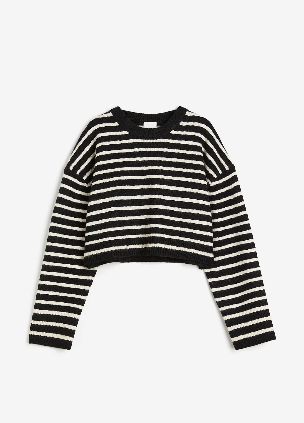 Чорний демісезонний светр H&M