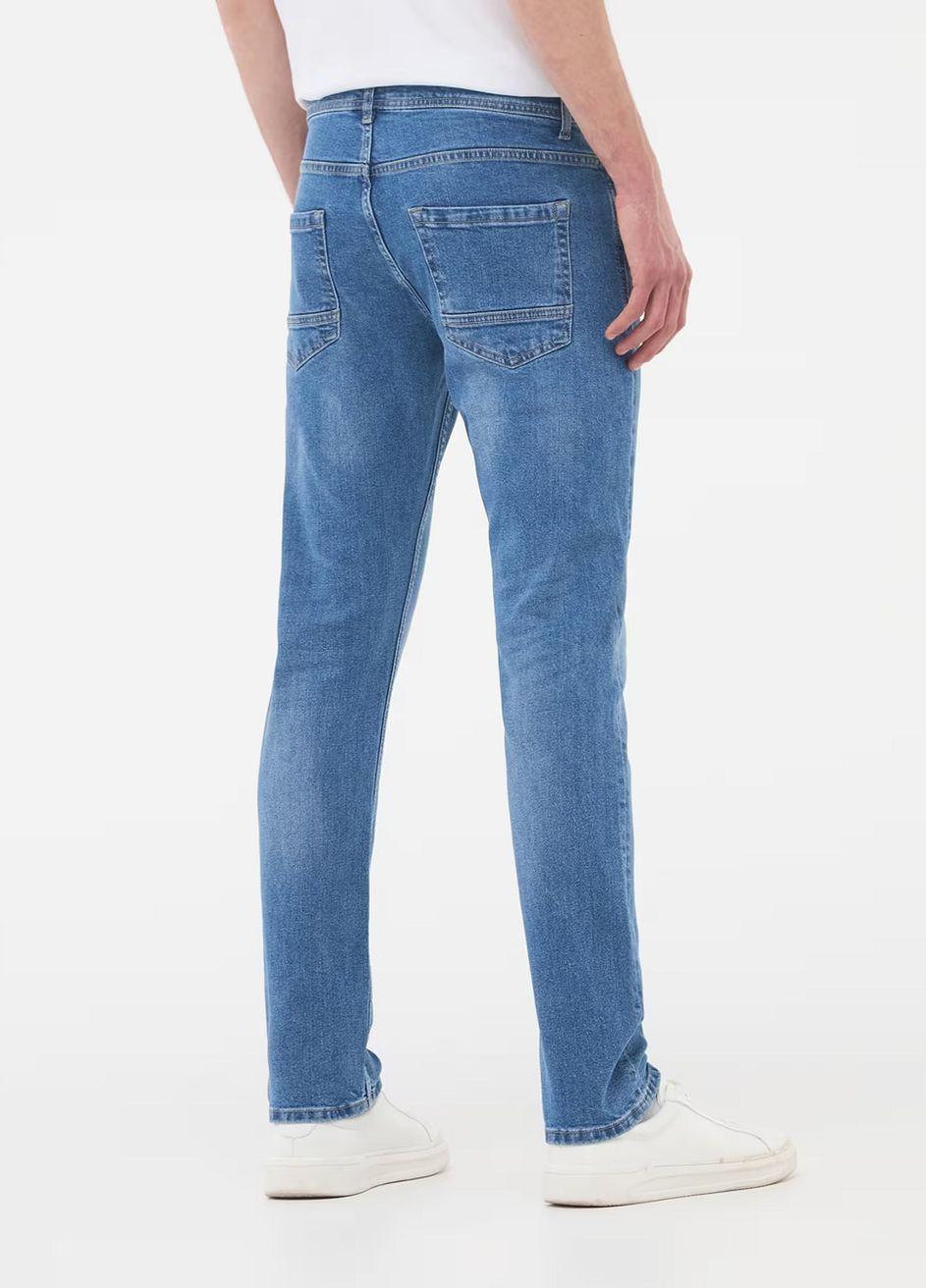 Синие демисезонные джинсы чел Terranova