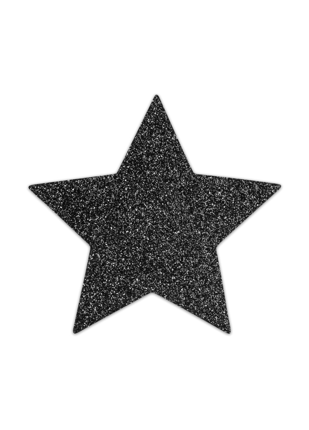 Пэстис - стикини - Flash Star Black, наклейки на соски Bijoux Indiscrets (276390528)