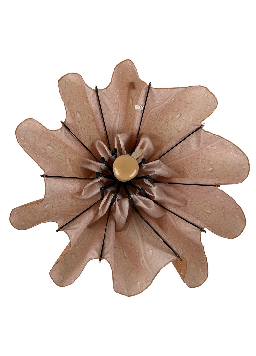 Бежевый женский зонт полуавтомат S&L (276392307)