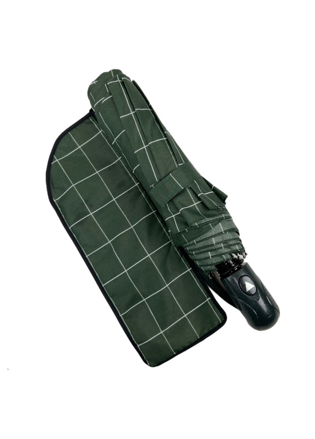 Зелена жіноча парасоля напівавтомат Toprain (276392070)