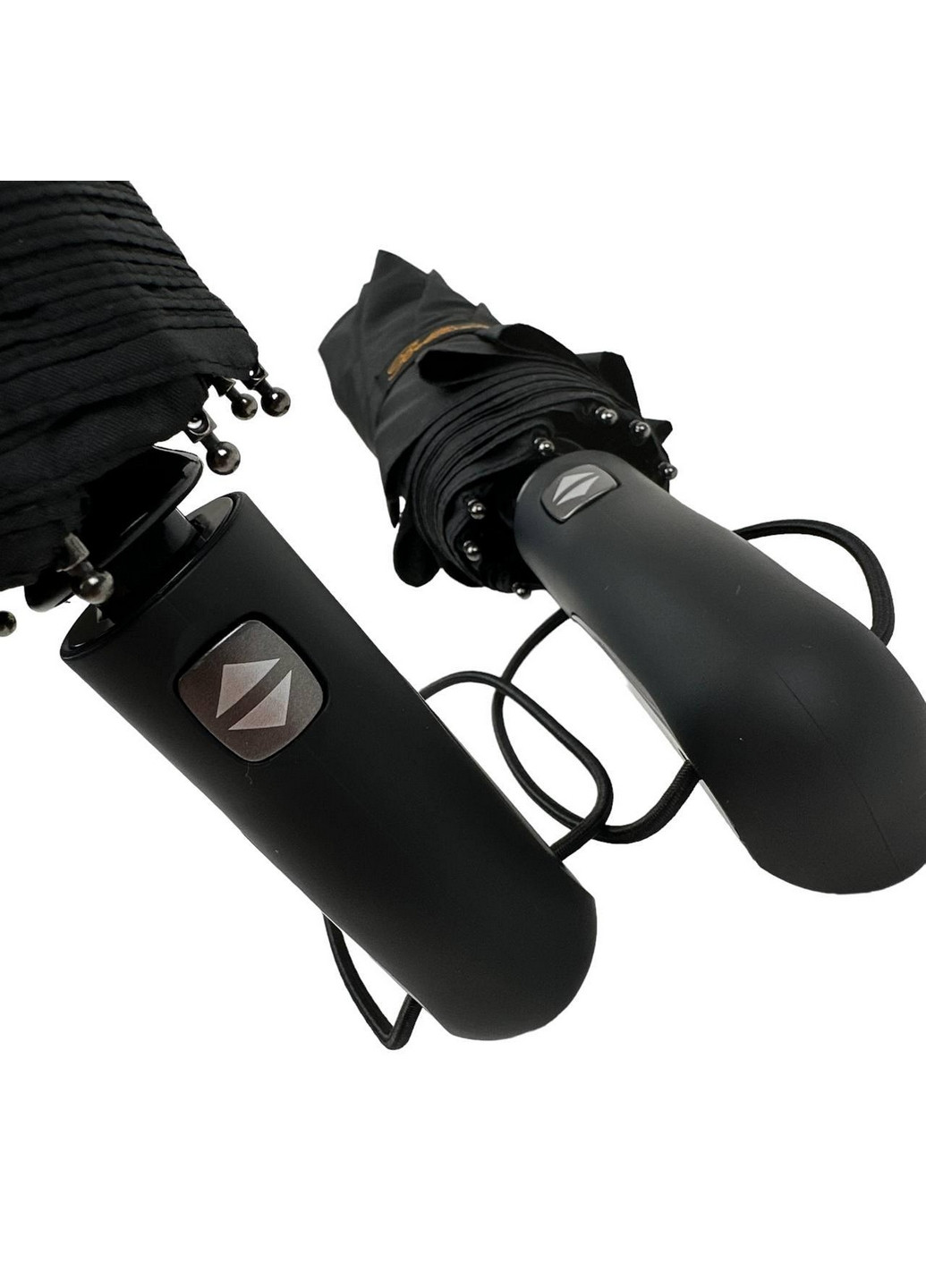 Чёрный мужской зонт автомат Bellissima (276392155)