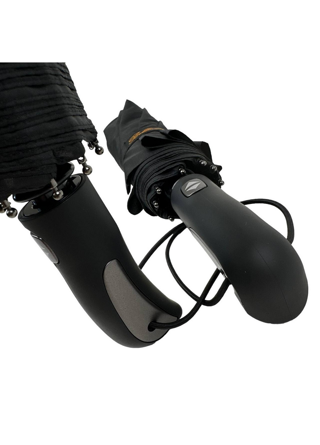 Чёрный мужской зонт автомат Bellissima (276392155)