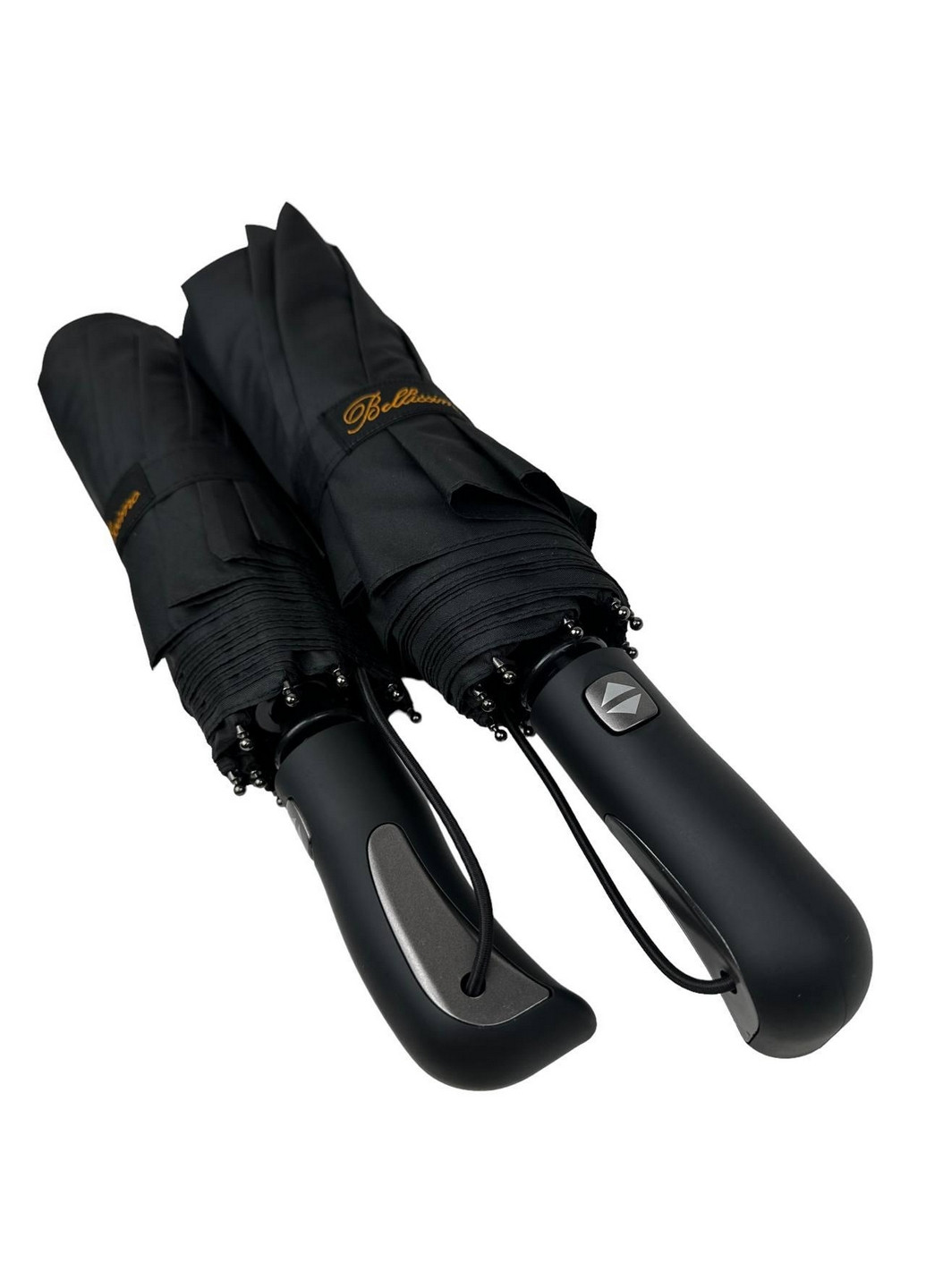 Чёрный мужской зонт автомат Bellissima (276392155)