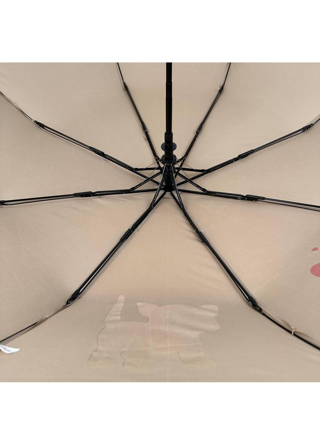 Бежевый детский складной зонт Toprain (276392142)