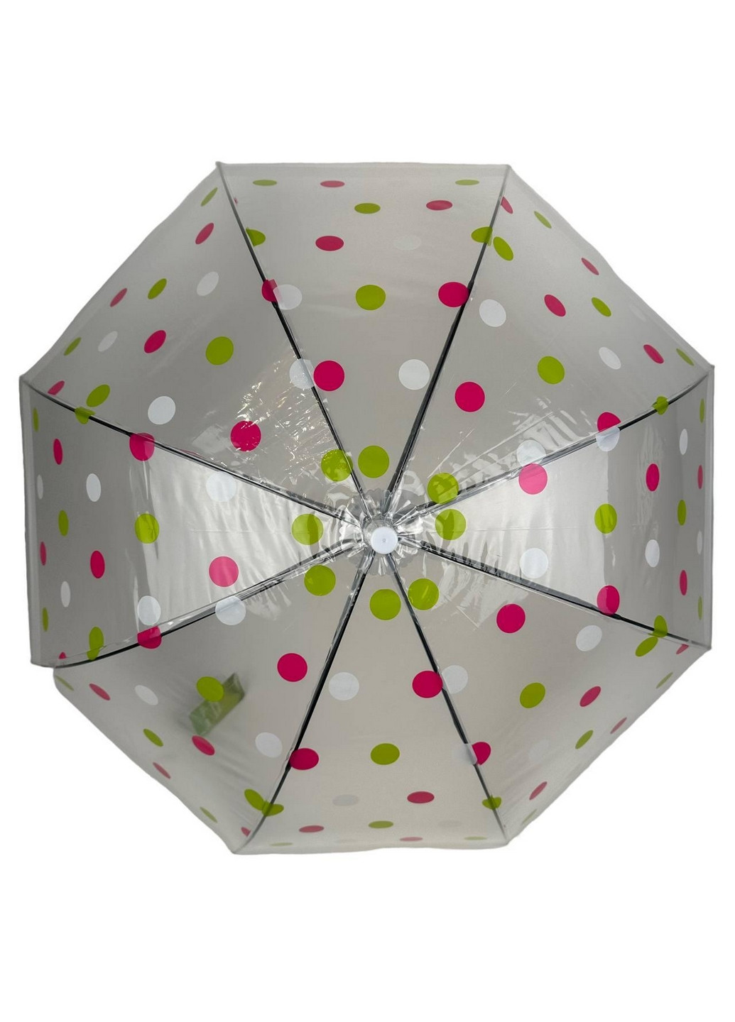Детский прозрачный зонт трость полуавтомат Rain (276392402)