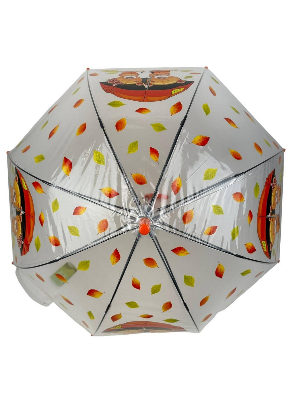 Детский прозрачный зонт трость полуавтомат Rain (276392401)
