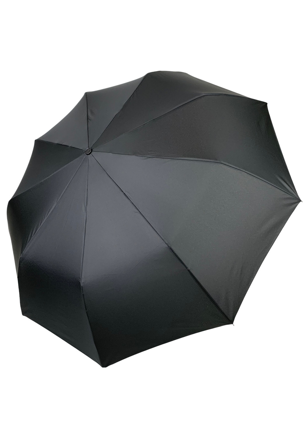 Чёрный мужской зонт полуавтомат Три Слона (276392425)