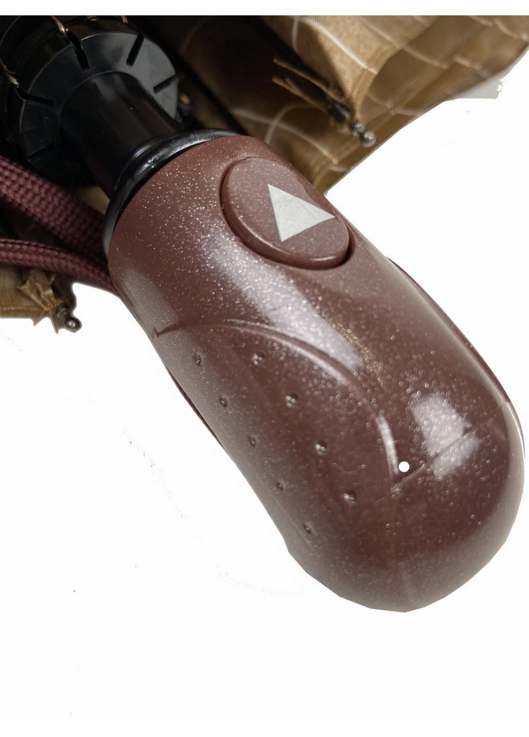 Коричнева жіноча парасоля напівавтомат Toprain (276392637)