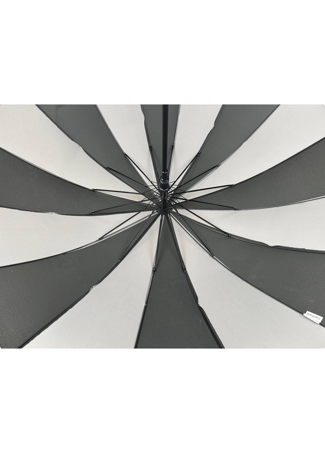 Сіра жіноча парасолька тростина Toprain (276392532)