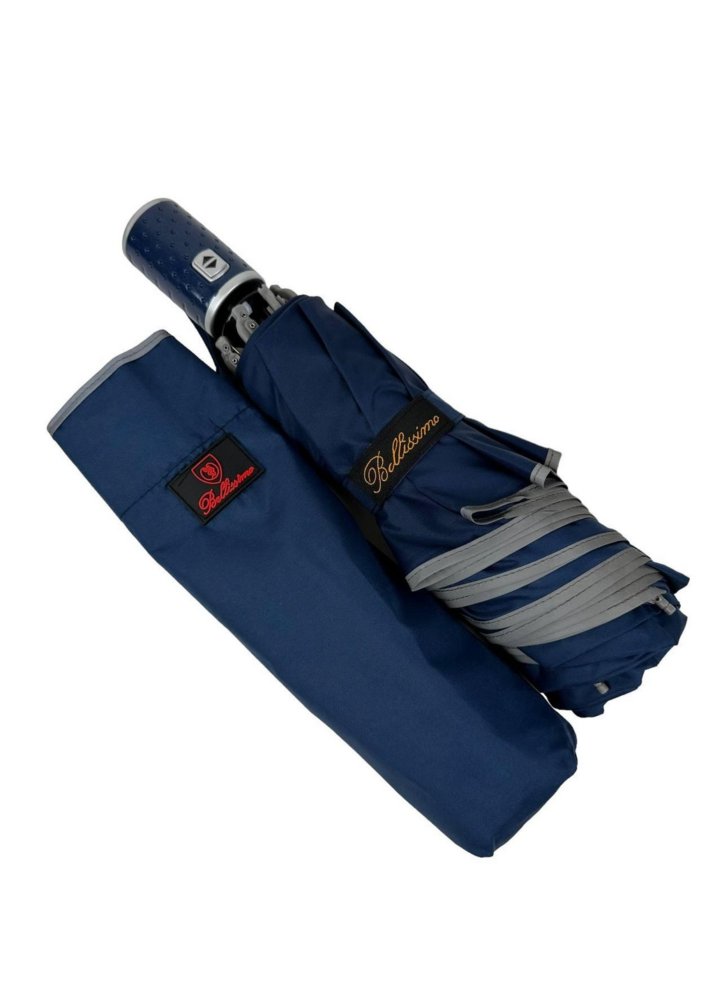 Синя жіноча складний парасолька автомат Bellissima (276392496)