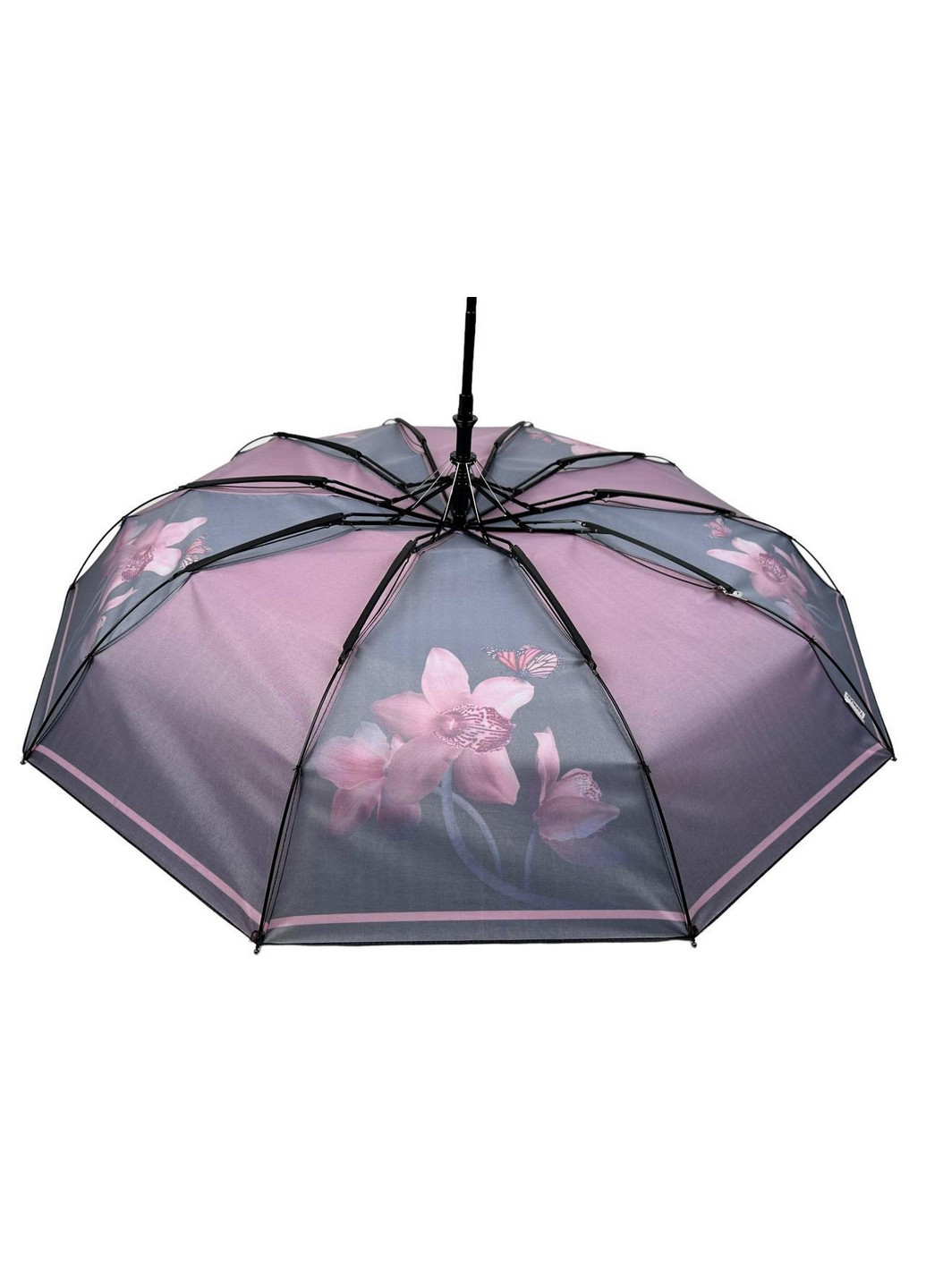 Рожева жіноча парасоля напівавтомат Toprain (276392582)