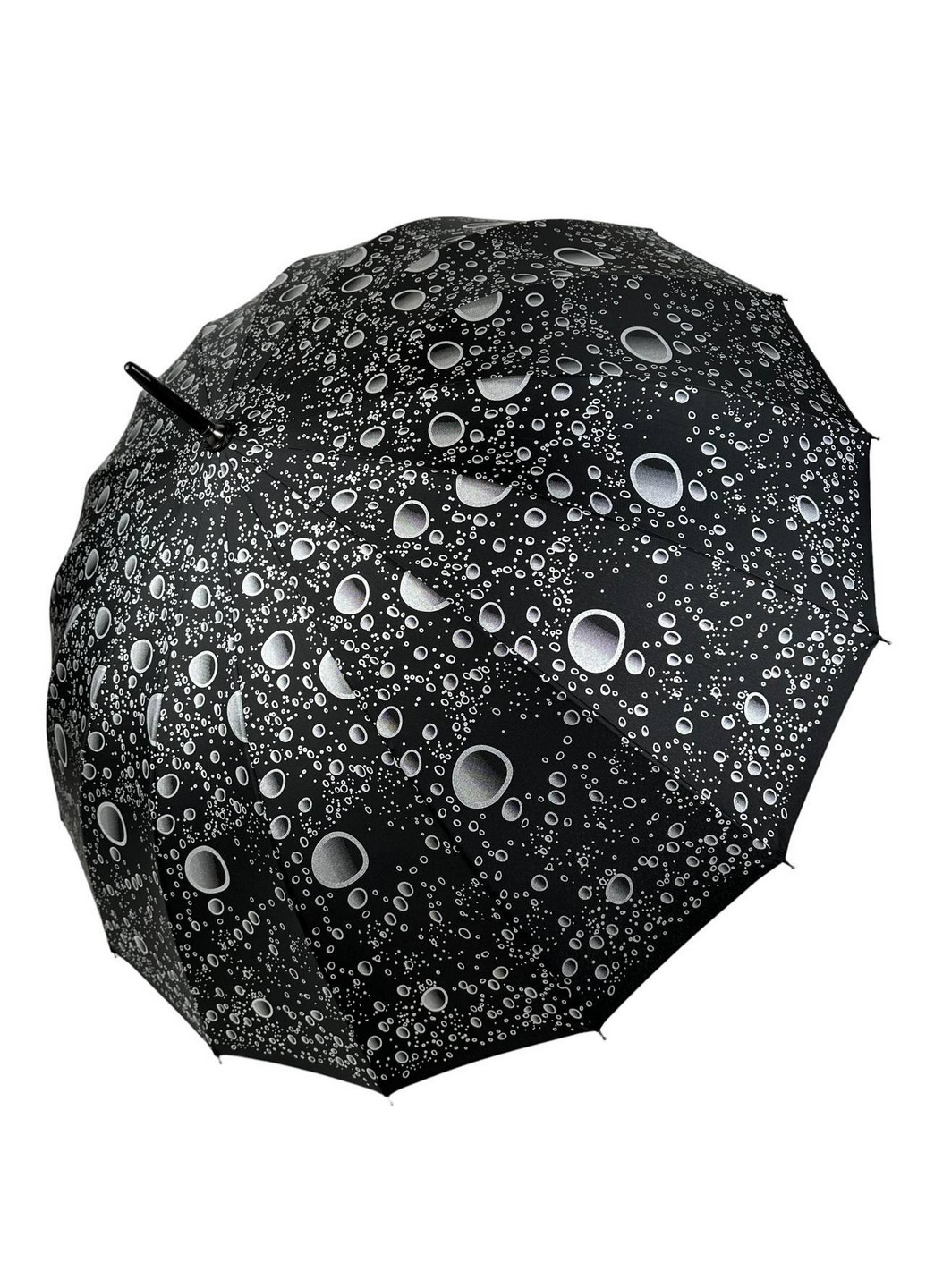 Чорна жіноча парасолька тростина Toprain (276392534)