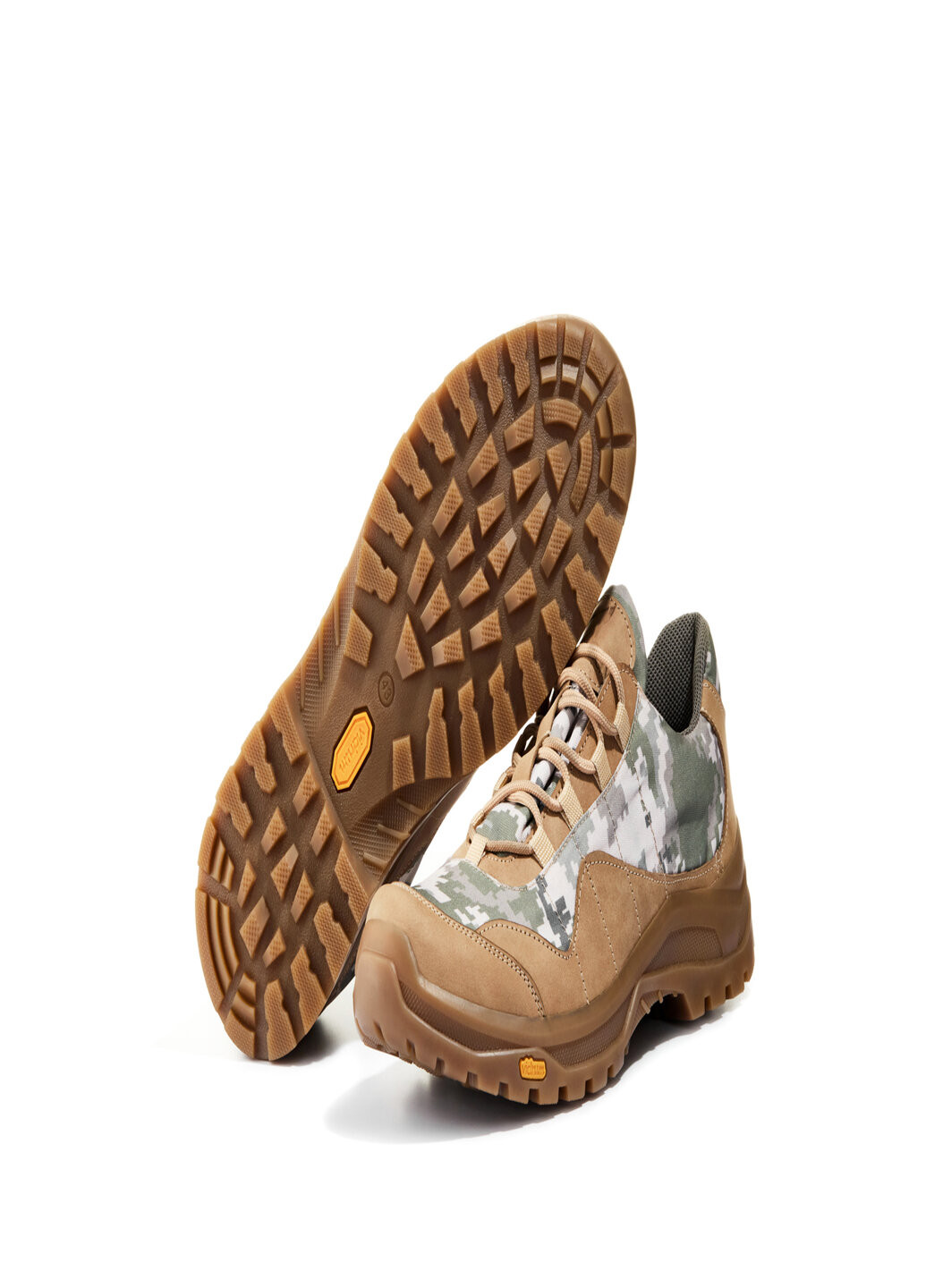 Тактичні чоловічі кросівки демісезон із натуральної шкіри на протекторній підошві No Brand (276394246)