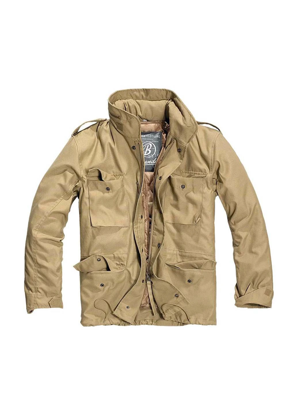 Песочная демисезонная куртка m-65 classic camel Brandit