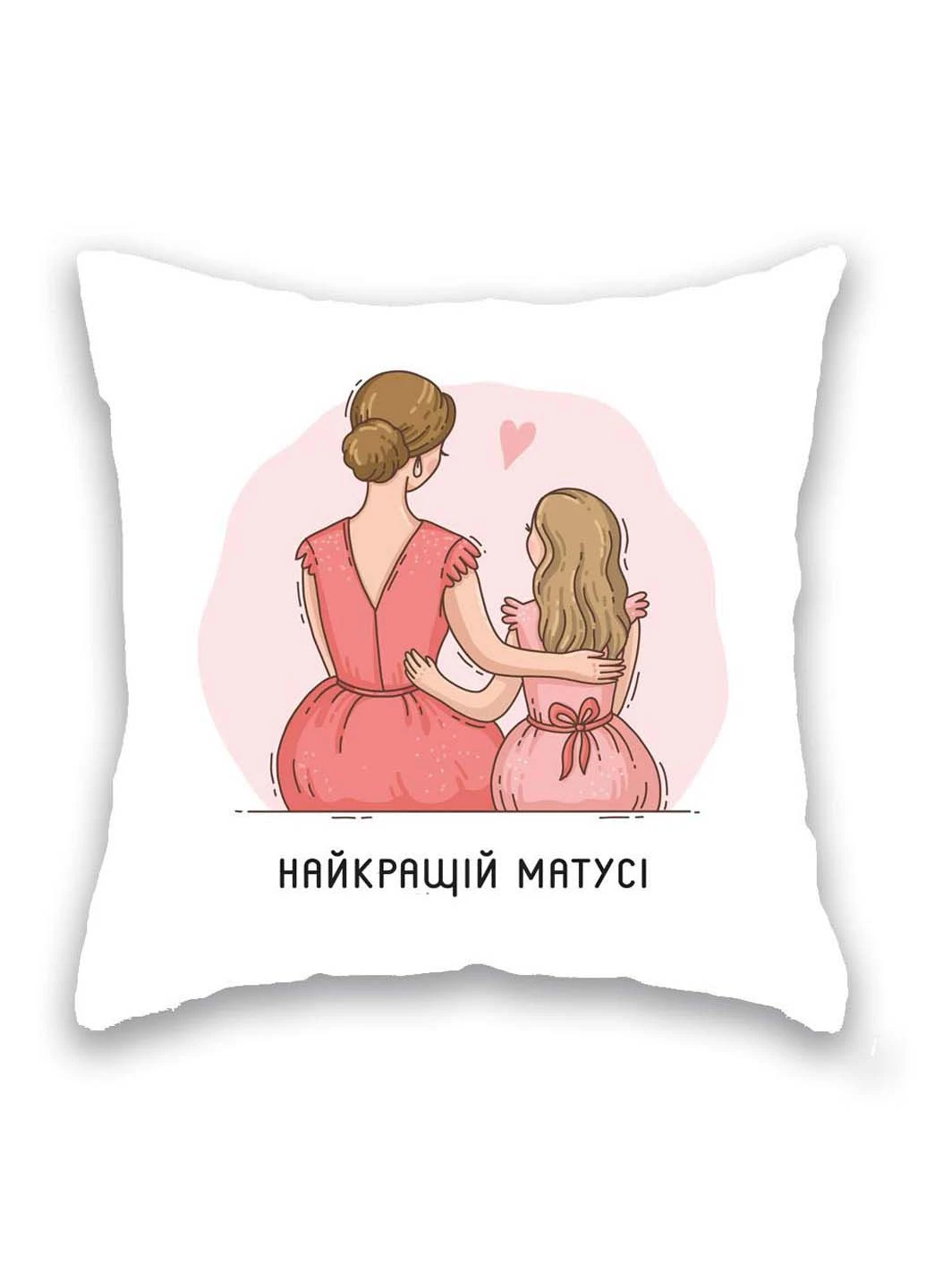 Подушка з принтом Найкращій Матусі Подушковик (276458191)