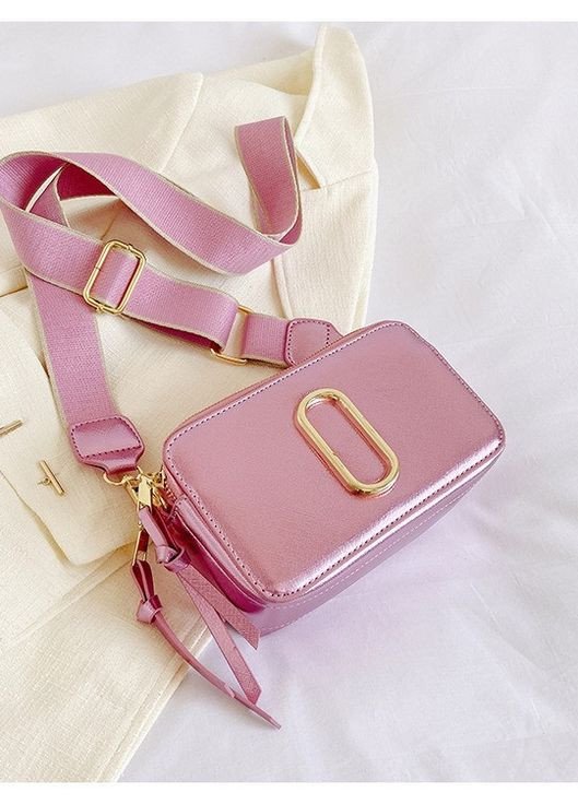 Женская сумка 1805 кросс-боди розовая No Brand (276457679)