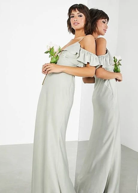 Оливкова (хакі) сукня Asos