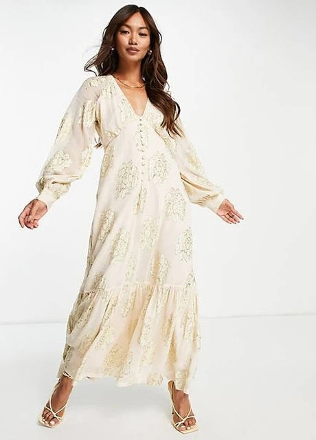 Золотий сукня Asos