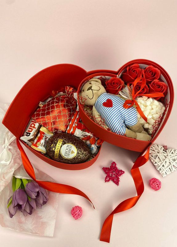 Подарунок "Love feelings" для коханої, дівчини, подруги, жінки, на день святого Валентина, 14 лютого, день народження (8-0576) Кукумбер (276530009)