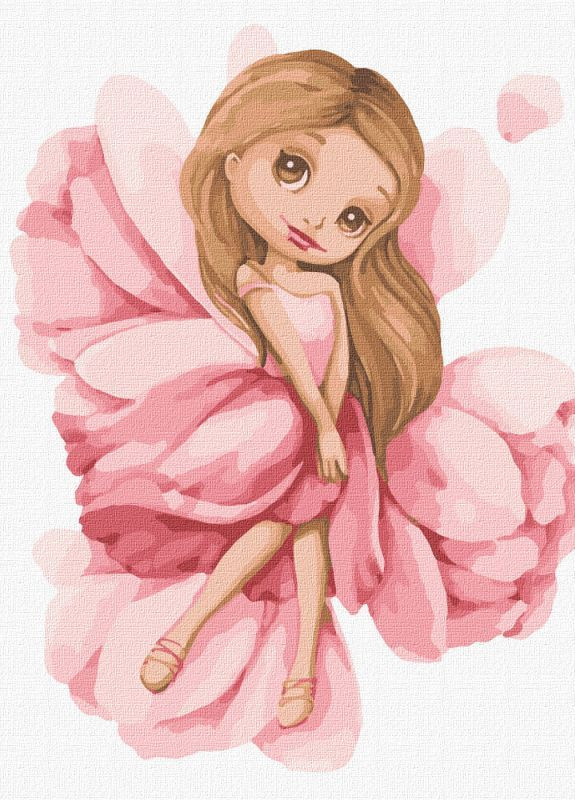 Картина по номерам Застенчивая волшебница ©tanya_bonya 30x30 KHO6043 Идейка Ідейка (276462050)