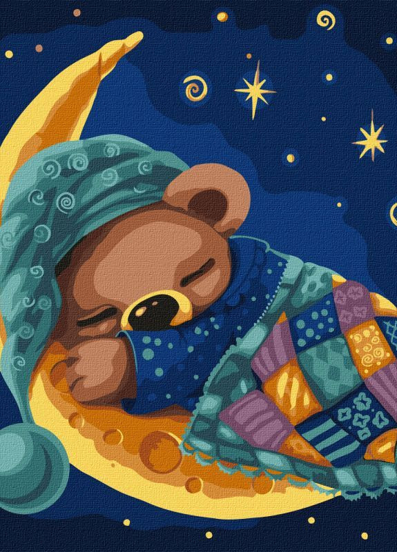 Картина за номерами Затишний сон ©Elena Schweitzer 30x30 KHO6062 Ідейка (276462056)