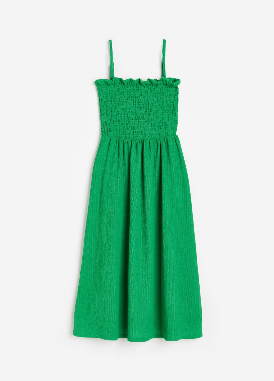 Зеленое платье H&M