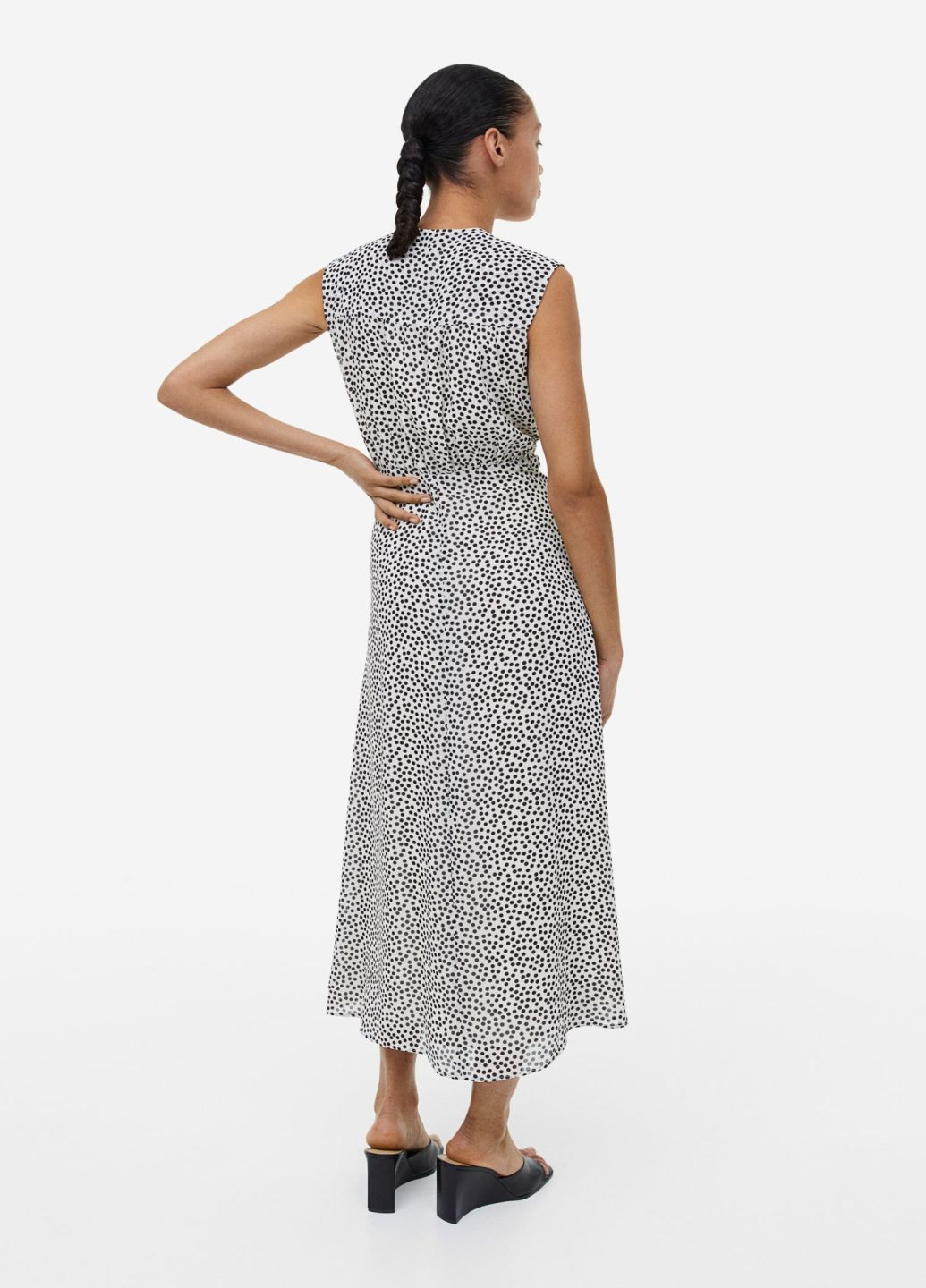 Комбинированное платье H&M