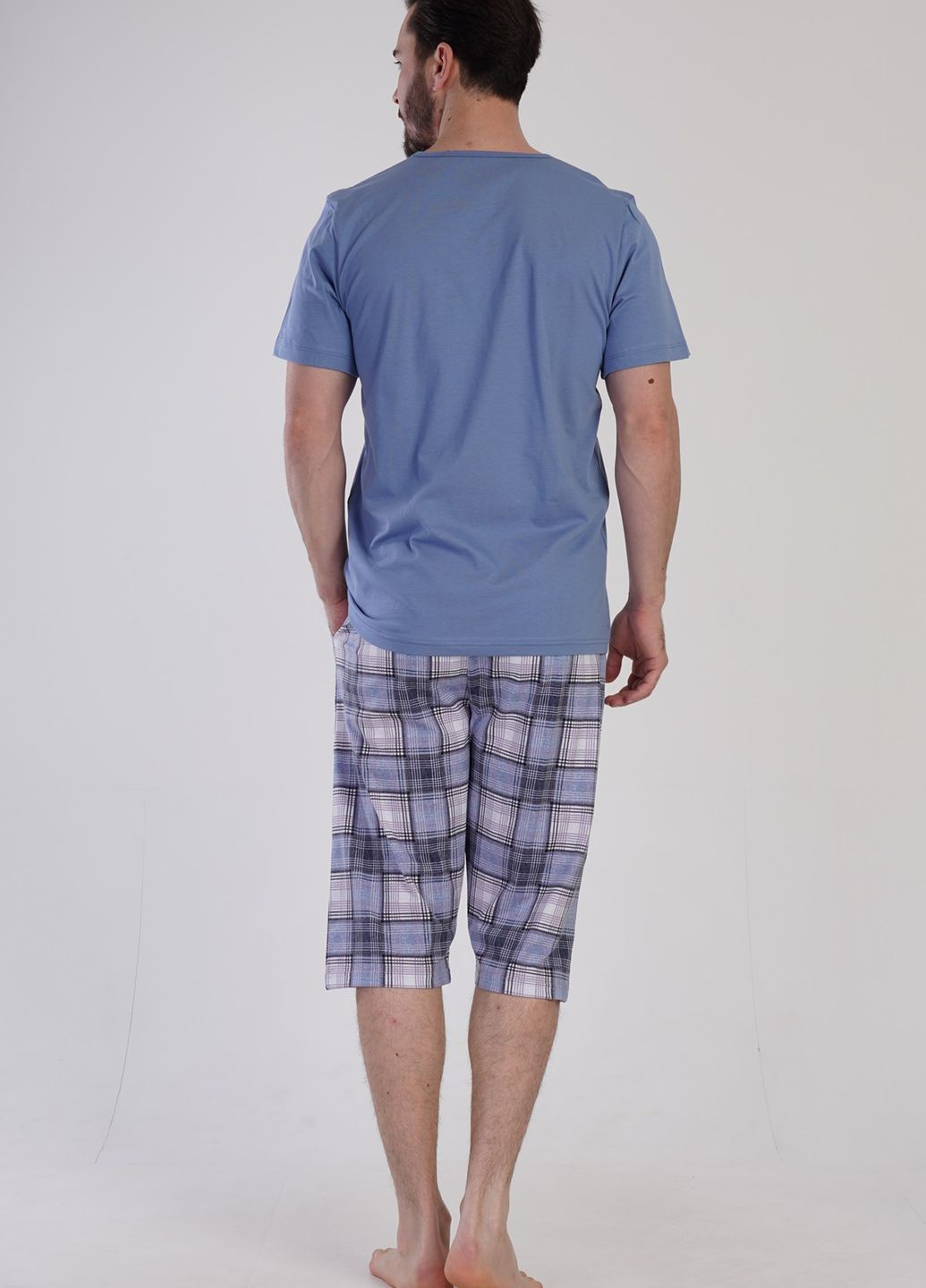 Пижама мужская (футболка, бриджи) Vienetta (276469124)