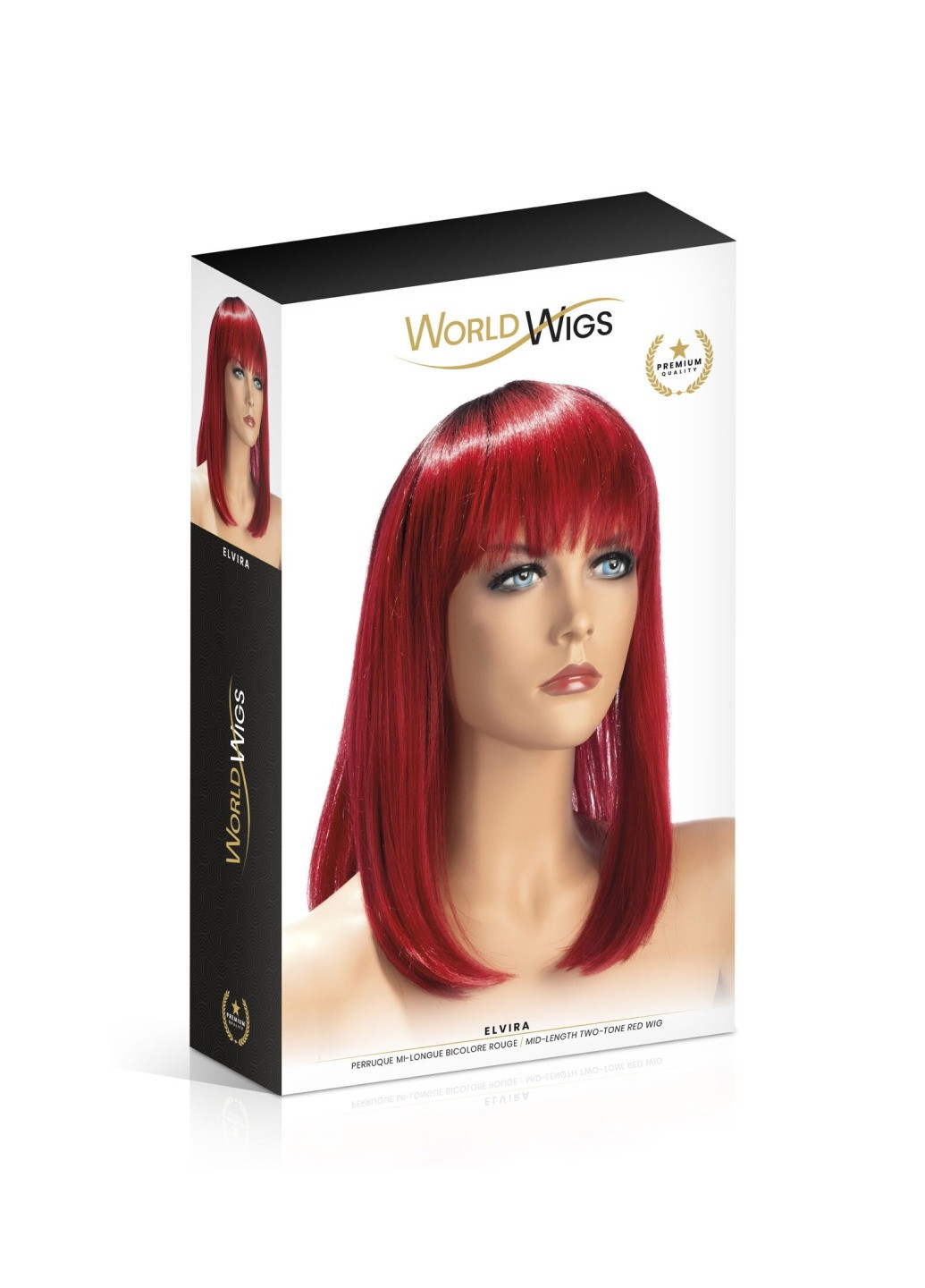 Парик World Wigs ELVIRA MID-LENGTH TWO-TONE RED World of Wigs (276470289)