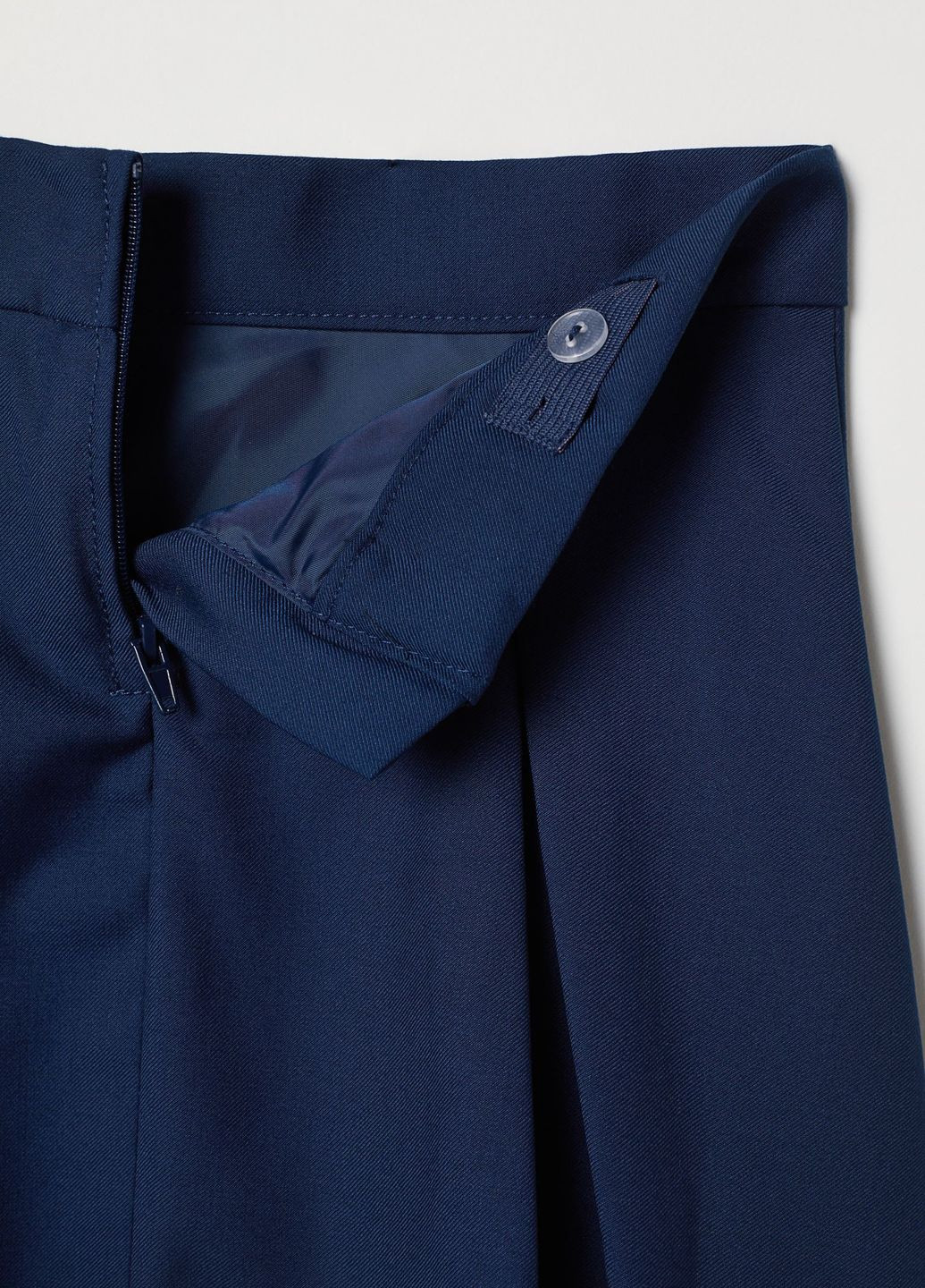 Темно-синяя повседневный однотонная юбка H&M