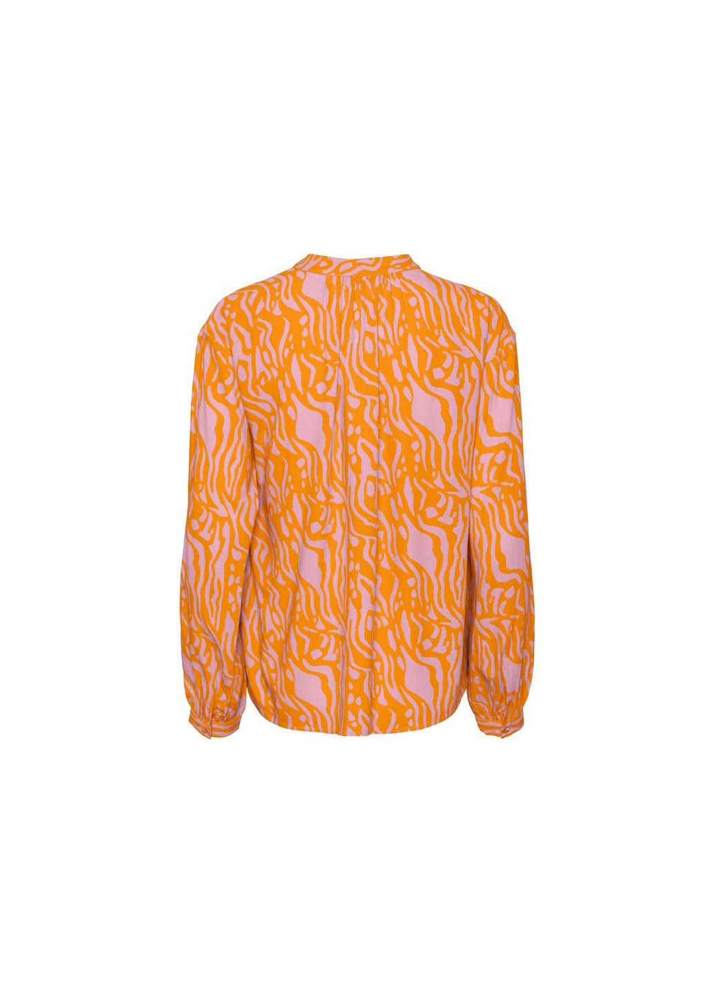 Оранжевая блуза Tchibo T1685878201