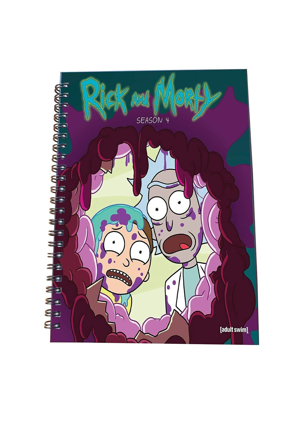 Блокнот Rick and Morty мягкая обложка 50л клеток Home (276524924)