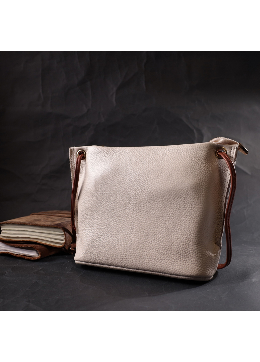 Женская кожаная сумка 26х18х6,5 см Vintage (276531310)